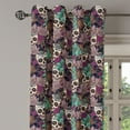 thumbnail image 3 of Ambesonne Grommet Curtain, , 50"x60", Purple Almond Green, 3 of 5