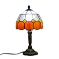 thumbnail image 2 of Table Lamp with Stained Glass Shade, 36 cm Height, Colorful Decorative Bedside Lamp for Bedroom, Living Room, Soft Ambient Lighting with Eye-Caring Diffused Light, 2 of 7