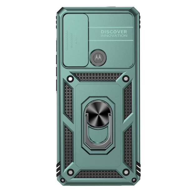 Estuche GANGXUN para Motorola Moto G60s, soporte giratorio 360°, estilo mecánico y magnético