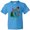 Pacific Blue, variant on Inktastic Santa is Promoting Me to Big Sister Green Plaid Tree Youth T-Shirt