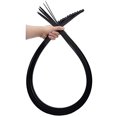 thumbnail image 2 of Pintos de cremallera extra largas al aire libre, al aire libre, negro premium, corbatas grandes con cremallera de 48 pulgadas con 175 libras de resistencia a la tracción, 12 pcs, 2 of 2