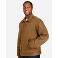 thumbnail image 2 of Harriton M721T Unisex ClimaBloc Tall Station Jacket-Duck Brown-2XLT, 2 of 3