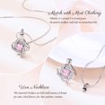 thumbnail image 5 of Keepsake Celtic Knot with Crystal Heart Urn Pendent for Ashes and Chain Memorial Cremation Jewelry for Ashes of Loved One Urn Necklace Lockets for Human Ashes Pet Ashes Holder, 5 of 6
