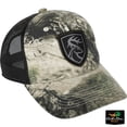 thumbnail image 3 of Drake Mens Non-Typical Mesh Back Patch Logo Hat Mossy Oak Country DNA, 3 of 4