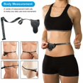 thumbnail image 4 of PinesC EternaNest 2 Pieces Body Measuring Tape 60 Inch Fabric Tape Measure, Includes Locking Pin and Push Button Retractable Tape Measure, Black -, 4 of 5