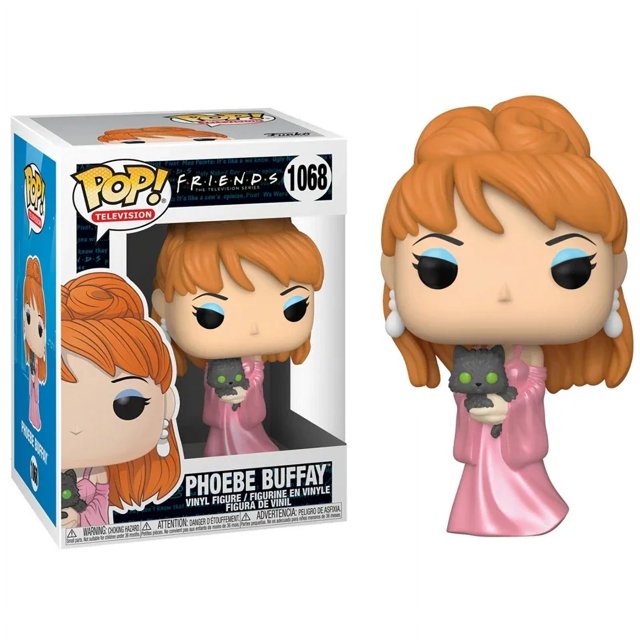 2025 FUNKO POP NUEVOS AMIGOS LA SERIE DE TV Tema Phoebe Buffay #266 con guitarra Monica Geller #263 Figura de acción de vinilo Juguetes para niños