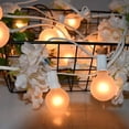 thumbnail image 4 of Cadena de luces GOOTHY G40 de 7,6 m, 27 bombillas, color blanco cálido, 4 of 8