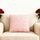 thumbnail image 5 of Specollect 1 Pcs Romantic Polyester Cushion Cover for Sofa Bedroom, Soft Pink Decorative Pillowcase, Washable & Fade Resistant for Living Room Decor and Couples Gift, 5 of 9