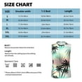 thumbnail image 5 of Goofa Tropical Summer Palm Printed Men's Sleeveless T-Shirt - Athletic Gym Workout Tank Top for Men - Moisture-Wicking, UPF 30+ Quick-Dry Muscle Tee-Small, 5 of 8