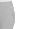 thumbnail image 3 of Hilary Radley Women's Pull-on Dress Pants, 4-Way Stretch, Elastic Waist, Front Pockets (US, Alpha, Small, Regular, Regular, Heather Gray), 3 of 4