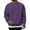 Purple #3, variant on LNZGNM Mens Crewneck Sweatshirts Lightweight Thermal Men's Sweatshirts Basic Long Sleeve Fleece Pullover Casual Mens Sweater Winter Clothes, Light Gray L
