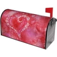 thumbnail image 3 of Valentine Mailbox Covers Magnetic Standard Size 21" Lx 18" W Romantic Heart Flower Mailbox Cover Mailbox Wraps Mailbox Decals Post Letter Box Cover for Holiday Garden Yard Decor, 3 of 6
