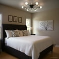 thumbnail image 2 of Luxury Modern Ceiling Light, Matte Black, UQL6412, 2 of 5