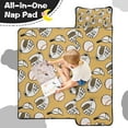 thumbnail image 4 of Yellow Baseball Items Pattern Toddler Nap Mats for Kids Preschool,Sleeping Mat Bag or Kids,Toddler Sleeping Bag,Toddler Nap Mat or Daycare, 4 of 6