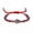 Style12, variant on Lucky Evil Eye Beaded Bracelet Handmade Red Rope Adjustable Bangle Delicate Jewelry Gifts-6pcs Pink 7 knot evil eye