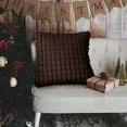 thumbnail image 6 of Throw Pillow, Decorative Faux Fur for Bed, Couch Soft Fluffy Pillow with Velvet Back for Living Room, Home Décor Accent for Sofa, 6 of 9