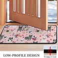 thumbnail image 3 of French Bulldog Dog Pattern with Pioneer Flower Door Rugs,Washable Non Slip Door Mats Indoor,Decorative Door Mats,Entry Mat Indoor for Entrance,Bedroom,Kitchen,Bathroom,30"x17", 3 of 6