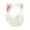 white powder, variant on Soft Plush Ears Earmuffs Ensuring Cosy Warmth For Daily Wear Cold Weather Ear Warmer For Kids And Adults