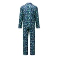 thumbnail image 2 of RUINIXCW Matching Christmas Pajamas for Family Long Sleeve Pine Tree Print Tops + Pants Set Loungewear, 2 of 7