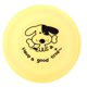 thumbnail image 1 of Mascotas de plástico juguetes de disco volador entrenamiento deportivo al aire libre para cachorros de margen dorado amarillo, 1 of 8