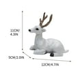 thumbnail image 5 of Giunmcul Holiday Gift Finder Simulated Animals: Sika Deer, Christmas Reindeer, Gifts, Deer,, Christmas Deer, Decorations, Figurines and Decorations, 5 of 5