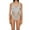 White, variant on Womens Monokini Women's Mesh V Neck Backless Bikini Monokini White S