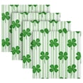 thumbnail image 5 of Cloth Napkins Set of1 100% Satin Peachskin Velvet 20x20inx1 Napkins Cloth napkins are washable Soft and Absorbent Cute Four-leaf Clover, 5 of 8