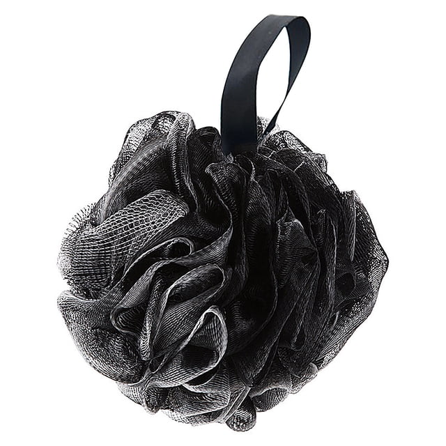 TopLLC Bath Loofah Sponge, Soft Mesh Exfoliating Shower Pouf Balls with Hanging Rope, Deep Cleaning Body Scrubber Sponge Cute Design Fine Foaming Body Wash Puff Bathing Accessories for Men and Women