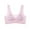 #0518-Pink, variant on Ailaofu Wireless Bras for Women No Underwire Full Coverage Supportive T-Shirt Bras Pushup Bra Breathable Comfort Cotton Bra