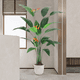 thumbnail image 4 of Yeshouse planta artificial pájaro del paraíso, palmera realista con tronco y hojas, ideal para decoración moderna de hogar u oficina, perfecta como regalo, 4 of 5