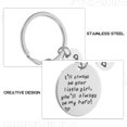 thumbnail image 3 of unbranded Accesorio Para Llaves En Inoxidable Con Grabado 'Siempre Tu ' Para Del, 3 of 8