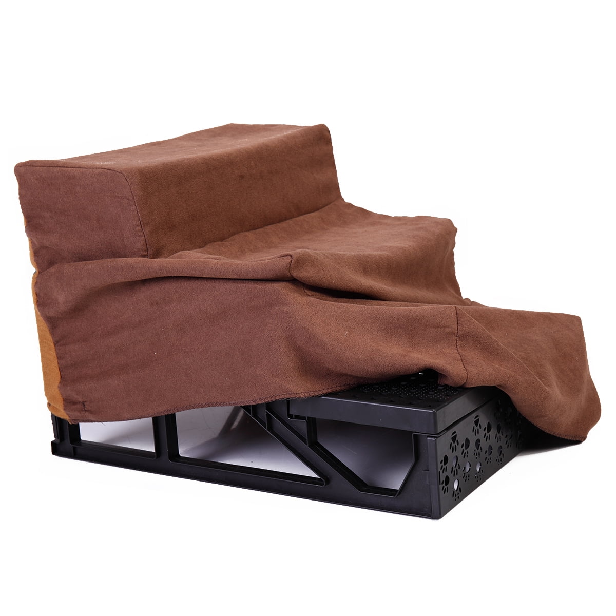 Veryke Pet Steps and Stairs for Dogs Cats, 3 Step Pet Gear Easy Pet Stairs, Portable/Lightweight Veryke Pet Steps and Stairs for Dogs Cats, 3 Step Pet Gear Easy Pet Stairs, Portable/Lightweight