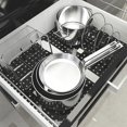 thumbnail image 2 of Expandable Kitchen Drawer Organizer Peg Board with Bottom Anti Slip Pad and 12 pegs Telescopic Board New, 2 of 2