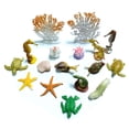 thumbnail image 4 of Doitem Paquete De 50 Mini Figuras De Animales Marinos De Vinilo De Plástico Surtido Juego De Juguetes Figura De Vida Realista Bajo El Mar Regalo De Baño Para Niños Educativo Fiesta Infantil Pastel Cup, 4 of 5