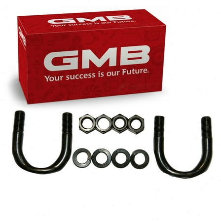 GMB Rear Shaft All Universal Joint U-Bolt Kit compatible with GMC Sierra 1500 2002-2013