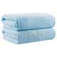thumbnail image 1 of Toallas de baño Orighty, paquete de 2 unidades, microfibra al tacto, color azul, 1 of 7