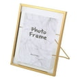 thumbnail image 1 of Photo Frame Display for Dried Flowers, Metal Poster Photo Frame L Golden, 1 of 7