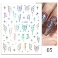 thumbnail image 1 of 1 Uds. 3D láser corazón letra pegatina para uñas decoración de uñas flor estrella accesorios para uñas calcomanías pegatinas suministros para uñas piezas para uñas Dengxun unisex, 1 of 2