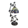 thumbnail image 2 of Radiance Goods Victorian Tiffany-Style Dark Bronze 1 Light Table Lamp 8" Wide, 2 of 5