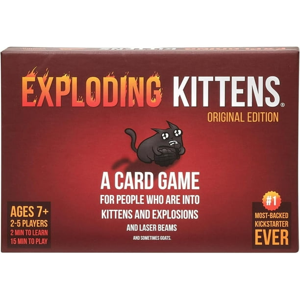 Jeu de Cartes Exploding Kittens - Édition Originale, Jeux de Cartes ...