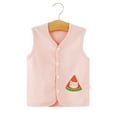 thumbnail image 4 of Mercatoo Toddler Baby Girls Winter Sleeveless Coat Fruit Banana Dinosaur Print Warm Vest Jacket Boys Size 8 Jacket, 4 of 4