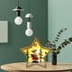 thumbnail image 1 of Decoración de Colgante de Navidad con Ligero de Bastel para Navidad año Inicio Estrella alces BLESIY Colgante de Navidad, 1 of 8