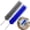 2pcs Blue+gray, variant on Bendable Fan Cleaning Brush - Dusting Brush for Electric Fan Blind Air Conditioning Home Car Vents and Curtain