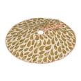 thumbnail image 2 of Kll Gold Drops Christmas Tree Skirt 30",Party Decorations Farmhouse For Christmas Decorations Holiday Party, 2 of 8