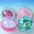 thumbnail image 2 of Beach Ball 12in Clear: Fruit Pool Ball Inflatable Ball Bouncing Ball for Kids, 2 of 5