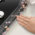 thumbnail image 7 of Huepoe Waterproof Transparent Flower Adhesive Tape, Flexible PVC Caulk Tape for Sealing Corners, Seams, Bathtub, Kitchen Countertop (118" x 1.65"), 7 of 7