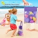 thumbnail image 5 of Set de juguetes de playa Dreamon, cubo de arena plegable con moldes para niños, 5 of 7