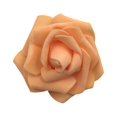 thumbnail image 1 of 10 Uds naranja 6-7cm cabeza de flor de espuma simulada PE rosa luz canalización flor decorativa ANGGREK  Otros, 1 of 8