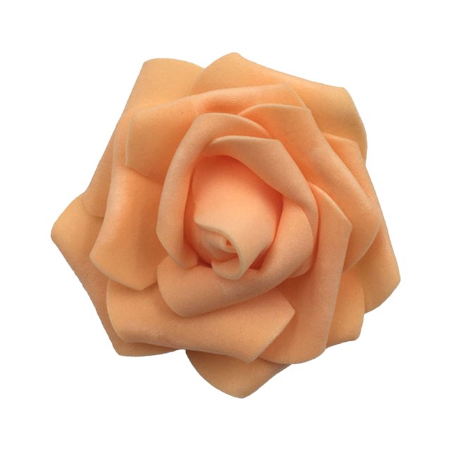 10 Uds naranja 6-7cm cabeza de flor de espuma simulada PE rosa luz canalización flor decorativa ANGGREK Otros