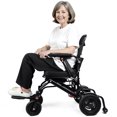 thumbnail image 6 of SUSUchens Electric Wheelchairs for Adults, 12 Miles Travel Range, 250W Dual Motors, Lightweight 33Lbs, 250WH Battery, Folding Motorized Wheelchair for Seniors, All-Terrain, Airline Approval _Black, 6 of 13